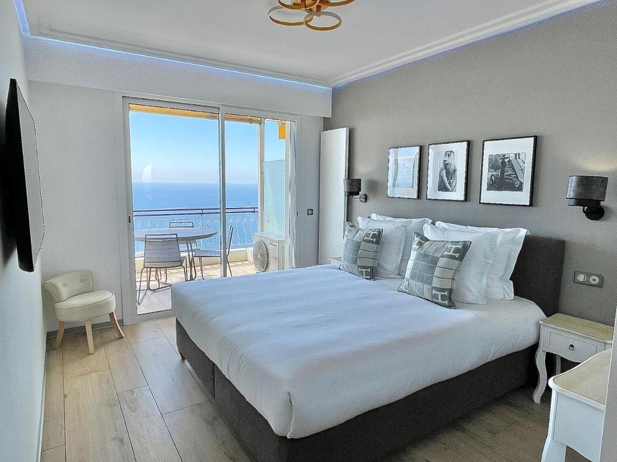 Mybluevista Luxury Panoramic Sea View Apartments Cap D Ail Near Monaco Кап-д'Ай Екстер'єр фото